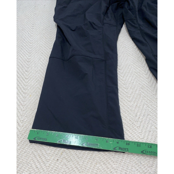 Duluth Trading Co Pants Women Plus 26Wx29 Black Straight Fleece Lined Gorpcore - Picture 3 of 8